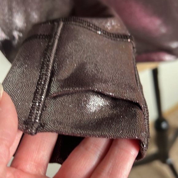 043.Lululemon Define hooded jacket shine radiant foil print French press sizes 8 - Picture 14 of 16